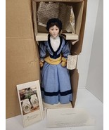 Franklin Heirloom Doll &quot;MEG&quot; From Little Women 1984 17&quot; Tall Original Box  - £28.77 GBP