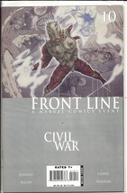 (CB-51) 2006 Marvel Comic Book: Civil War Frontline #10 - $3.00