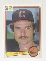 John Denny 1983 Donruss #237 Cleveland Indians MLB Baseball Card - $0.99