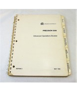 Applied Materials Precision Etch 8300 Advanced Operations Booklet Manual... - $738.16 MXN