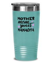 Mom Tumbler Mother Mom Sweet - Mamacita Teal-T-20oz - £22.89 GBP