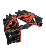 Nike Vapor Fly Oregon State Beavers OSU Game Football Gloves Black Orang... - $101.65