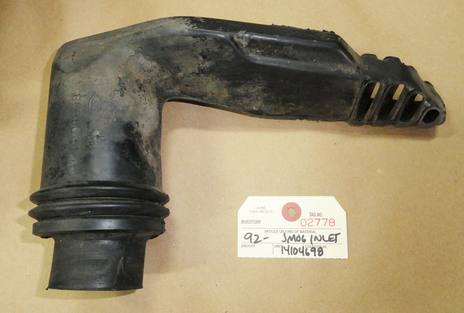 92 LT1 Corvette Electric Smog AIR Pump Inlet Cover 14104698 02778 - $25.00