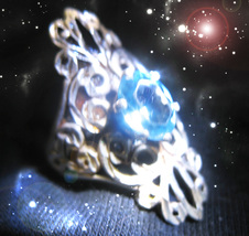 HAUNTED RING ALEXANDRIA'S WEALTH RUN WILD EXTREME RICHES SECRET OOAK MAGICK image 2