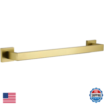 LANC 16" Gold Towel Bar, Wall Mounted, Brushed Gold, SUS 304 Stainless S... - $44.87
