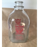 Vintage 1965 Gallon Milk Bottle ALL STAR DAIRIES Clear - $40.73 CAD
