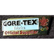 Gore-Tex Fabrics Official Supplier Winter Olympics Pin - £3.95 GBP