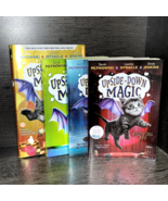 Lot of 4 UPSIDE-DOWN MAGIC Paperback Hardcover Books, Scholastic Series - £9.13 GBP
