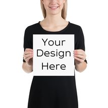 Custom Posters Design Your Own Poster | Upload Your Photo Logo Add Text ... - £15.14 GBP+