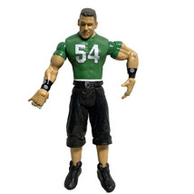 WWE John Cena 7” 2003 Jakks Action Figure With #54 Green Shirt - £7.01 GBP