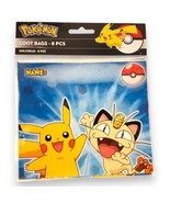 Pokémon Party Favor Loot Bags Sealed Pack of 8 Pikachu, Meowth and Frien... - $136.28 MXN