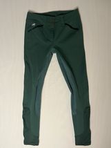 Piper SmartPak Riding Pant Womens 26L Green Equestrian Horse Breeches Fu... - $25.00