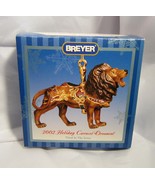 Breyer Horse 2002 Holiday Carrousel Lion Ornament Third in series Retire... - £26.58 GBP
