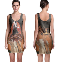 Indiana Jones Women Sexy  Bodycon Fit Dress - $27.99