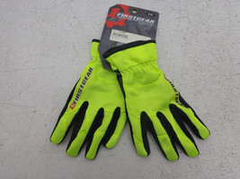 First Gear Ultra Mesh Leather Dayglo Neon Yellow Gloves Small S - £10.58 GBP