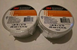 2 New 3M Professional Grade 33801 High Temperature Flue HVAC Tape 1.88in... - $19.10