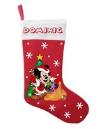 Mickey Mouse Christmas Stocking, Personalized Mickey Mouse Stocking - £28.47 GBP