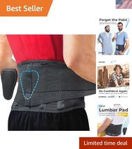 Back Support Belt - Immediate Relief from Back Pain, Sciatica, Herniated... - $49.83