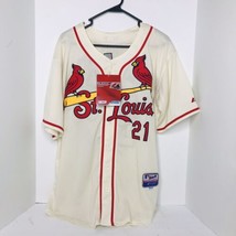 St Louis Cardinals Allen Craig # 21 Majestic Cool Base Baseball Jersey 4... - £59.31 GBP