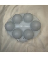 Vintage JELL-O Jigglers Egg Mold Plastic Mold Tray 6-Egg Shape 2-Piece M... - $291.68 MXN