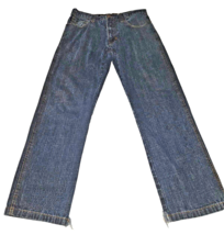 5ive Jungle Jeans Mens 32 Baggy Wide Leg Loose Skater Streetwear Y2K 90s 32x28 - £20.04 GBP