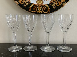 St Louis Saint Louis Crystal France Chantilly Clear Sherry Glass Set of 4 - $197.01