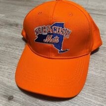 Syracuse Mets Baseball Cap Orange New York Minor League Hat MILB Snapback - $17.95