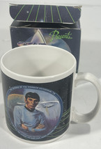 Presents STAR TREK Dr. Spock The Next Generation Ceramic Mug VINTAGE 1992 - $18.52