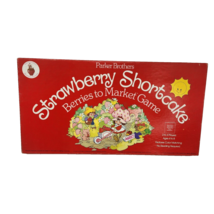 VINTAGE 1979 STRAWBERRY SHORTCAKE BERRIES TO MARKET BOARD GAME 100% COMP... - £22.34 GBP
