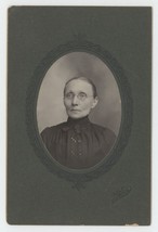 Antique Circa 1880s Cabinet Card Older Woman Wearing Glasses Allentown, PA - £9.60 GBP