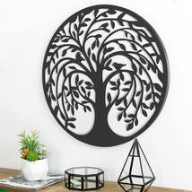 Remenna Metal Wall Art-Tree of Life Wall Decor 23Inch Family Tree Metal ... - £44.43 GBP