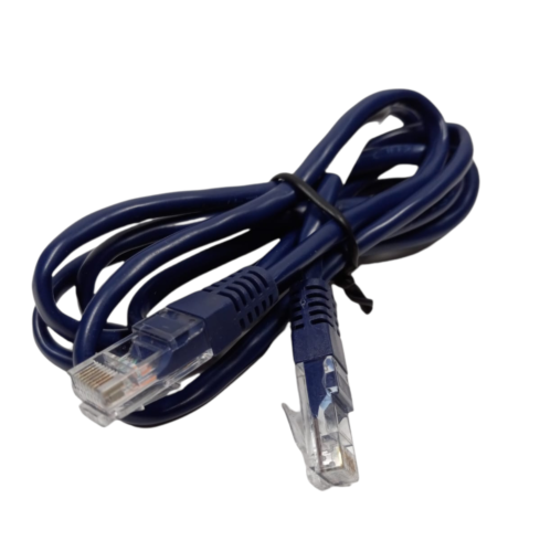Network Patch Cable 4PR 24WG, Black - $7.91