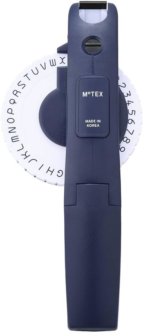 Motex Embossing Label Maker, Labeling Tool, Old School Label Maker,, Dar... - $36.99