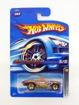 Hot Wheels &#39;65 Corvette #085 Bone Blazers 5 of 5 Purple Die-Cast Car 2006 - $2.96