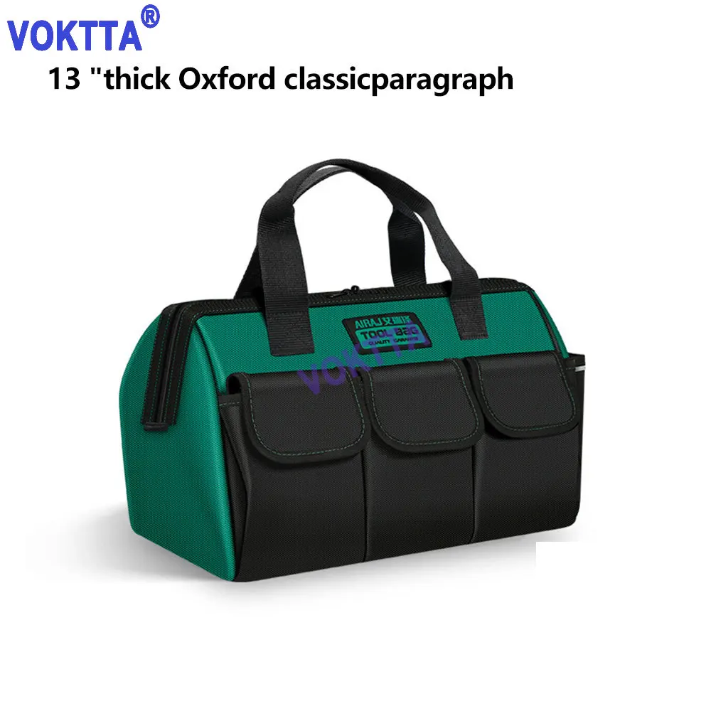 Multifunctional Toolkit Waterproof And Durable Electrician Thickened Canvas Ox C - £54.12 GBP