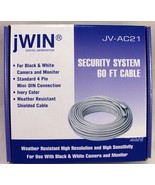 jWIN Security Camera 60ft Shielded Cable 4 Pin Mini-DIN MDIN-6 PS/2 JV-A... - £9.38 GBP