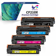 4 Compatible Color Toner Set Cf210X -3A 131X Pro 200 For Hp Laserjet M25... - £64.73 GBP