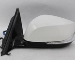 Left Driver Side White Door Mirror Power Fits 2016-2017 INFINITI Q50 OEM... - $449.99