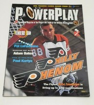 NHL POWERPLAY Hockey Magazine Nov-Dec 1995 w/ Cards Philly Phenom Eric L... - $9.74