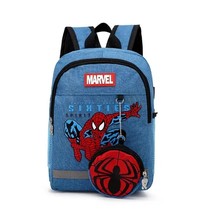 Piece children s schoolbag cartoon spiderman backpack children s schoolbag kindergarten thumb200