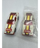 Set TWO Hot Wheels 1984 Nissan 300 ZX GETTY GAS STATION Promo CAR WHITE ... - £14.56 GBP