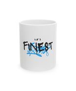 LA&#39;s Finest Urban Graffiti Mug Los Angeles Coffee Mug Gift Street Art Style - $19.94 CAD+