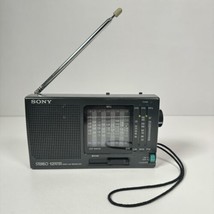 Sony ICF-SW10 12 Band Worldwide Stereo Receiver LW/MW/FM/SW Tested Works... - $98.99