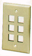 IC107F06IV - 6Port Face Ivory  - £26.58 GBP