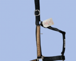 Billy Cook Black and Tan Nylon Halter Horse Size New - $14.99