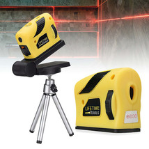 Portable Laser Level Construction Tools  Point Line Cross Laser Red 500nm Horizo - £16.06 GBP+