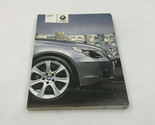 2007 BMW 528i 535i 550i Sedan Owners Manual Handbook I01B24005 - £28.70 GBP