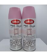 Krylon Chalky Finish Bonnet Pink 44116 Spray Paint DIY Series 12 Oz New ... - $33.63