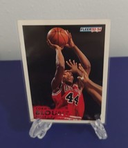 1993-94 Fleer Chicago Bulls Basketball Card #256 Corie Blount Rookie - £1.43 GBP