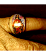 Transparent celluloid Jesus dream size 5 and 1/2 - £24.15 GBP